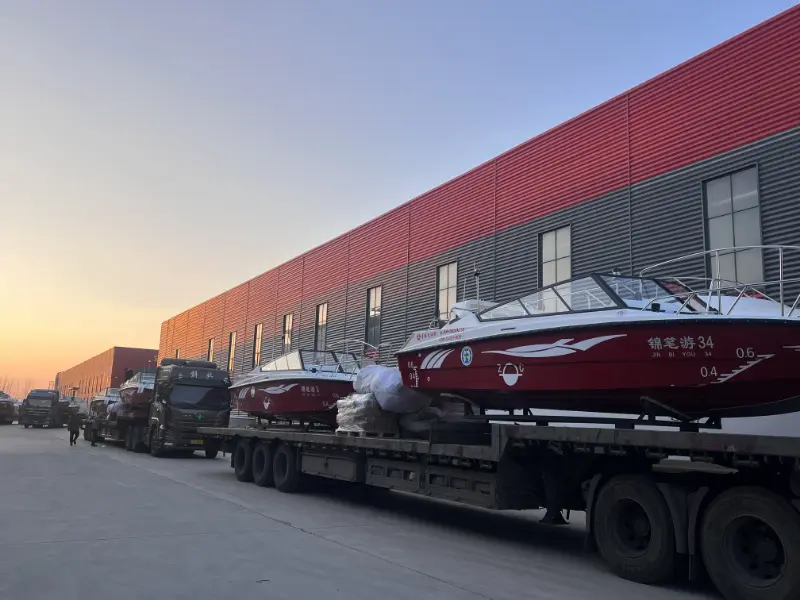 12 sets Lawada® 7.38m speedboats specially customized for scenic area scenarios were officially delivered.