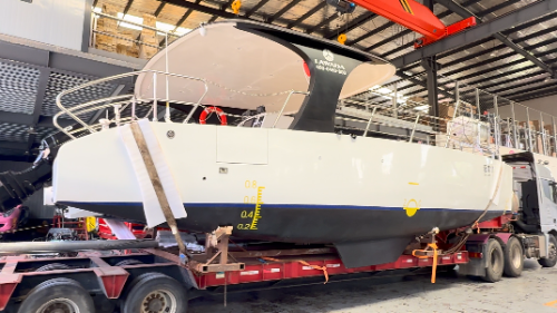 Sailing Forward with Excellent Performance | Our Catamaran Successfully Completes Sea Trial