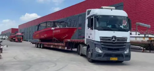 LAWADA® Completes Trial Navigation and Shipment of Two Customized 1280 Aluminum Passenger Boats