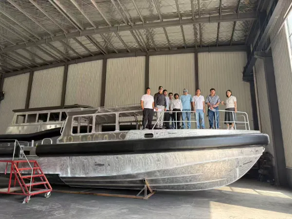 LAWADA® Hosts Signed Pakistani Client for Factory Visit & Aluminum Patrol Boat Design Consultation