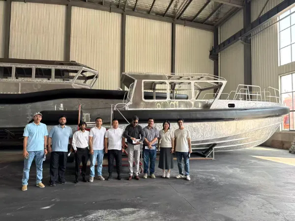 LAWADA aluminum patrol boat
